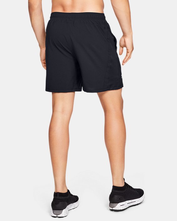 Men's UA Launch SW 2-in-1 Shorts, Black, pdpMainDesktop image number 2